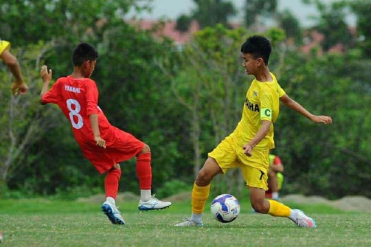 U13 HADUWACO Hải Dương thất bại trong trận ra quân giải toàn quốc