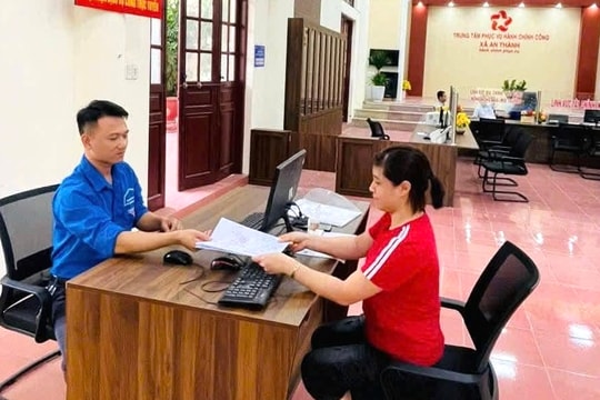 Xã An Thành giải quyết hơn 70 hồ sơ thủ tục hành chính theo mô hình “Ngày không viết”