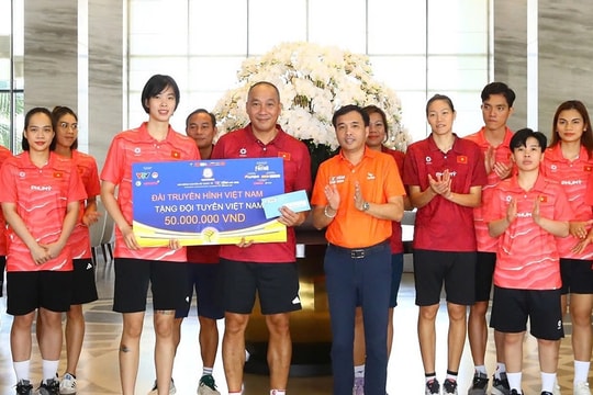 Thanh Thúy, Bích Tuyền nhận tin vui trước bán kết VTV Cup