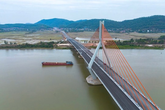 Thông xe toàn tuyến cầu Đồng Việt kết nối tỉnh Bắc Ninh với TP Hải Phòng