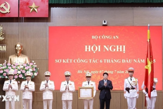 Chủ tịch nước Lương Cường dự Hội nghị sơ kết công tác của Bộ Công an