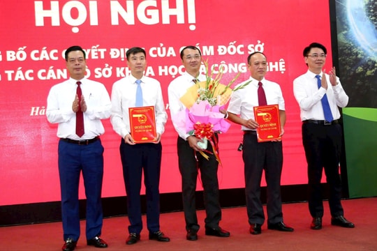 Sở Khoa học và Công nghệ Hải Phòng có 9 đơn vị trực thuộc
