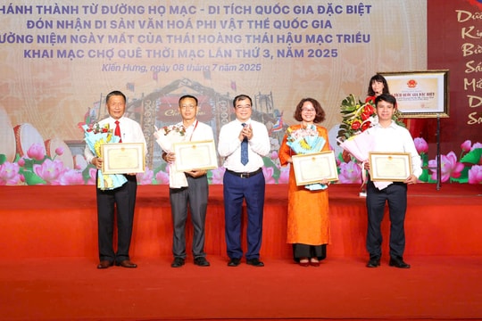 Khai mạc 'Chợ quê thời Mạc' lần thứ 3 - Tôn vinh di sản, kết nối cội nguồn văn hóa