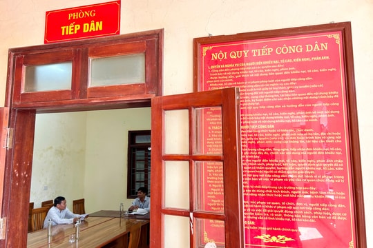 Tiếp công dân khi tổ chức chính quyền địa phương 2 cấp