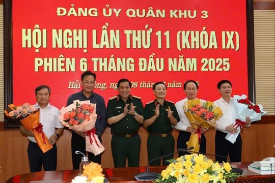 Củng cố thế trận quốc phòng - an ninh, tăng cường sức mạnh lực lượng vũ trang Quân khu 3