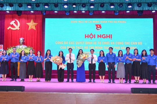Đồng chí Nguyễn Thị Thủy giữ chức Bí thư lâm thời Thành đoàn Hải Phòng