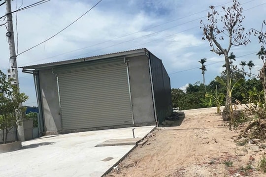 Xã Hà Đông yêu cầu các hộ xây dựng trái phép trên đất nông nghiệp tự tháo dỡ công trình vi phạm