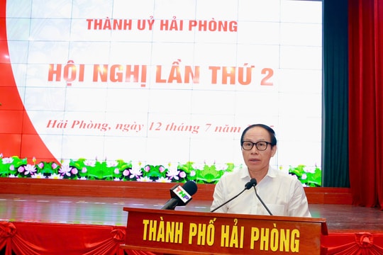 Khẩn trương hoàn thiện kế hoạch triển khai Nghị quyết về thí điểm một số cơ chế, chính sách đặc thù phát triển thành phố Hải Phòng