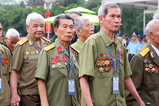 Quy định mới về chế độ với người tham gia kháng chiến, bảo vệ Tổ quốc