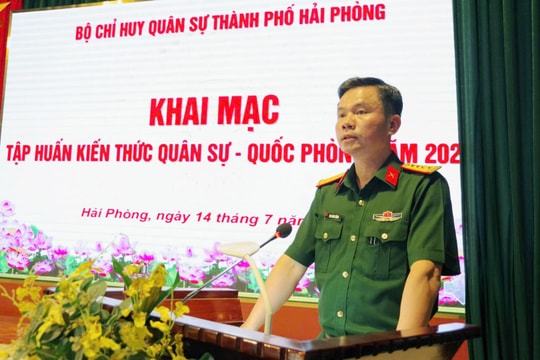 Nâng cao năng lực quân sự, quốc phòng và nghiệp vụ biên phòng sau sáp nhập