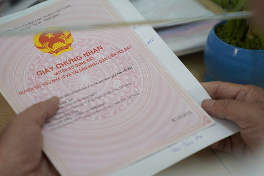Ba bước đăng ký cấp 'sổ đỏ' lần đầu ở cấp xã