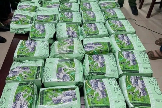 Phá đường dây ma túy xuyên quốc gia, thu giữ 60 bánh heroin, 37 kg ma túy đá