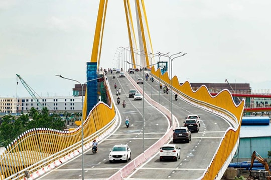 Thông xe cầu Hoàng Gia nối đảo Vũ Yên với trung tâm TP Hải Phòng