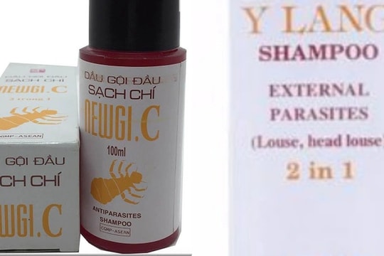 Bộ Y tế yêu cầu thu hồi, tiêu huỷ 2 lô dầu gội đầu trị chấy có thuốc diệt côn trùng