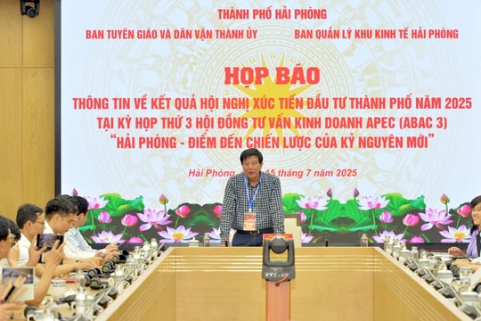 Cung cấp thông tin kết quả Hội nghị Xúc tiến đầu tư TP Hải Phòng