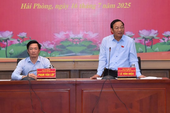 Kỳ họp thường lệ giữa năm 2025 HĐND TP Hải Phòng dự kiến diễn ra ngày 23 và 24/7