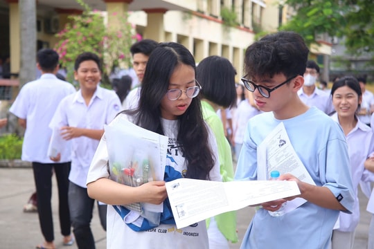 Xếp hạng điểm thi tốt nghiệp THPT 63 tỉnh, thành phố cũ: Hải Dương xếp thứ 8