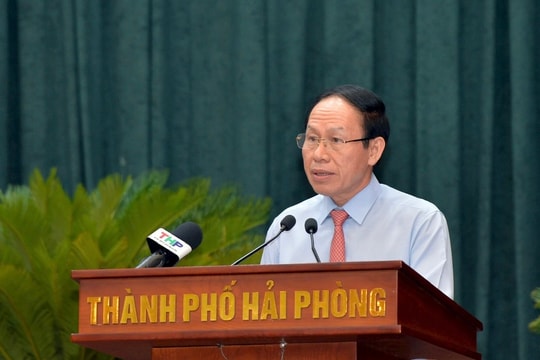 Đồng chí Lê Tiến Châu làm Trưởng Tiểu ban Nhân sự Đại hội Đảng bộ Hải Phòng