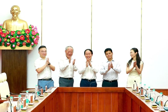 TP Hải Phòng và Tập đoàn Thái Bình Dương (Trung Quốc) tăng cường hợp tác