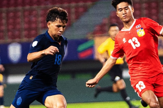 Campuchia và Lào chia điểm ở giải U23 Đông Nam Á