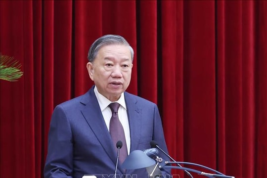 Toàn văn phát biểu của Tổng Bí thư Tô Lâm tại Hội nghị lần thứ 12 Ban Chấp hành Trung ương Đảng khóa XIII