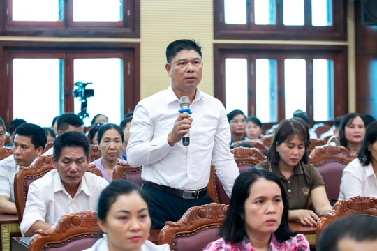 Cử tri 7 xã, phường mới nêu kiến nghị với đại biểu HĐND thành phố