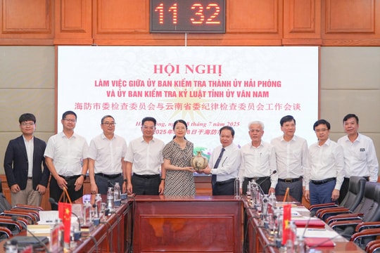 Hải Phòng - Vân Nam trao đổi, chia sẻ kinh nghiệm về công tác kiểm tra, giám sát