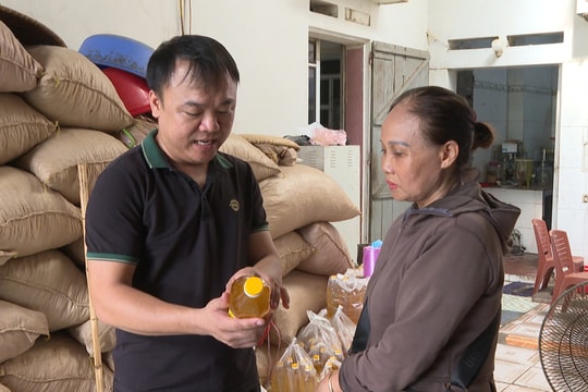 Lo ngại dầu ăn công nghiệp, nhiều người dùng dầu lạc tự ép