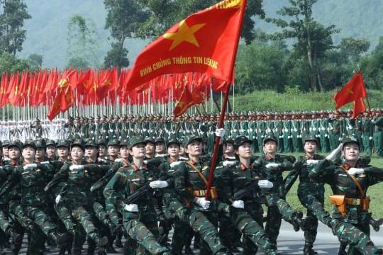 Full-dress rehearsal held for parade marking 80th National Day