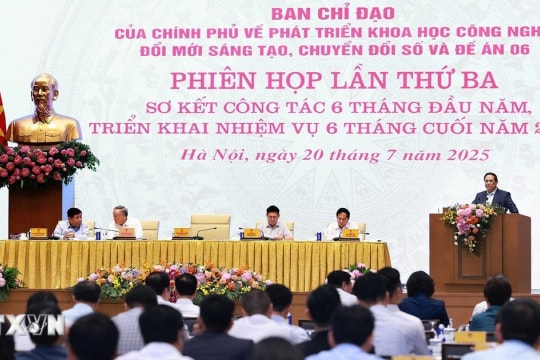 Tổng doanh thu công nghiệp công nghệ thông tin lũy kế 6 tháng đầu năm 2025 ước đạt gần 2,3 triệu tỷ đồng