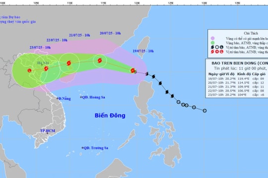 Northern provinces, coastal regions from Quang Ninh to Dak Lak urged to brace for Storm Wipha