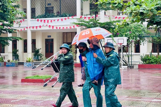 Hải Phòng khẩn trương di dời người dân về nơi an toàn tránh bão