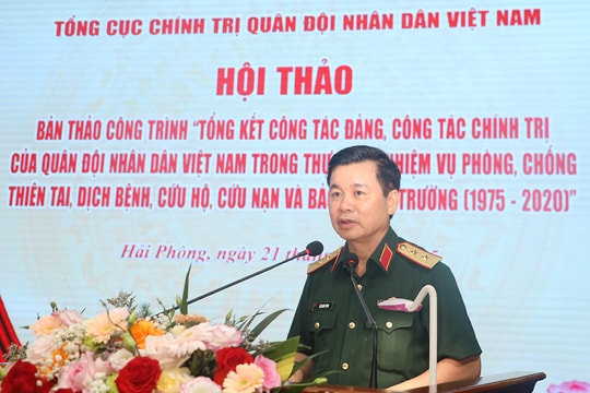 Nâng cao năng lực các đơn vị quân đội trực tiếp làm nhiệm vụ phòng chống thiên tai