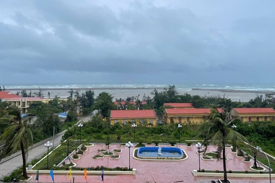 Mưa, gió giảm tại đặc khu Bạch Long Vĩ, bão số 3 không gây thiệt hại lớn