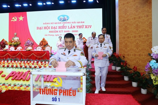 Đảng bộ Quân chủng Hải quân quyết tâm xây dựng Quân chủng cách mạng, chính quy, tinh nhuệ, hiện đại