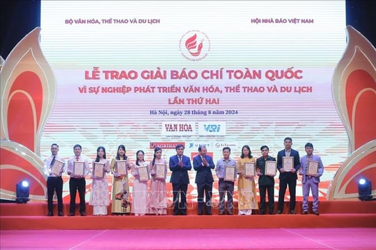 Phát động cuộc thi báo chí toàn quốc 'Vì sự nghiệp phát triển Văn hóa Việt Nam' lần thứ ba
