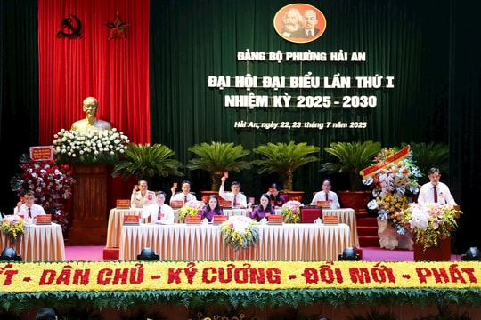 Đảng bộ phường Hải An bắt đầu tổ chức đại hội điểm khối đảng bộ các phường