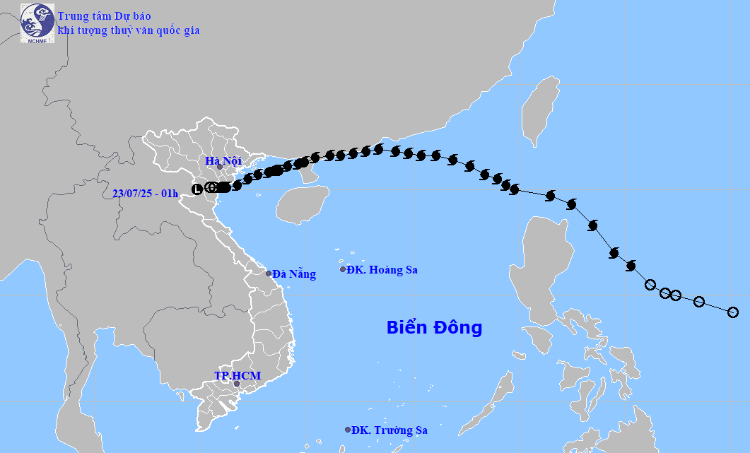 Bão số 3 tan trên khu vực biên giới Việt Nam - Lào