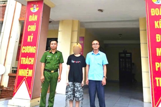 Công an xã Hà Bắc tìm thấy thiếu nữ mất tích hơn 3 ngày