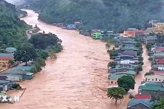 Cảnh báo nguy cơ lũ quét, sạt lở ở 5 tỉnh Bắc Bộ, Bắc Trung Bộ