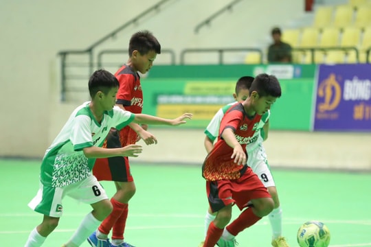 U11 Hải Dương thắng trận đầu tại Giải bóng đá vô địch toàn quốc