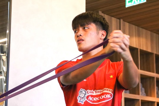 Ngôi sao U23 Việt Nam báo tin vui trước ngày đấu Indonesia