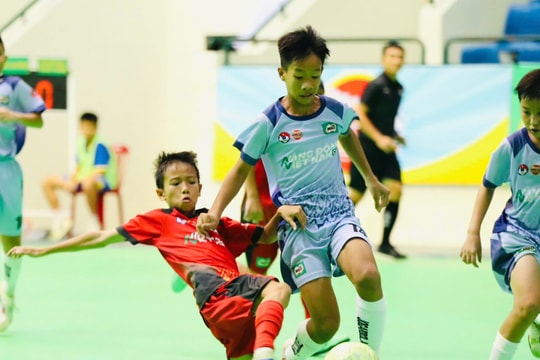 Thắng thuyết phục 3-0, U11 Hải Dương thẳng tiến tứ kết Giải bóng đá nhi đồng U11 toàn quốc 2025
