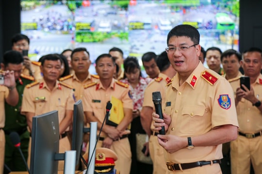 Người tham gia giao thông sẽ chỉ cần mang căn cước công dân