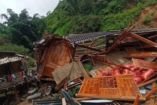 6 người chết và mất tích do mưa lũ tại Sơn La