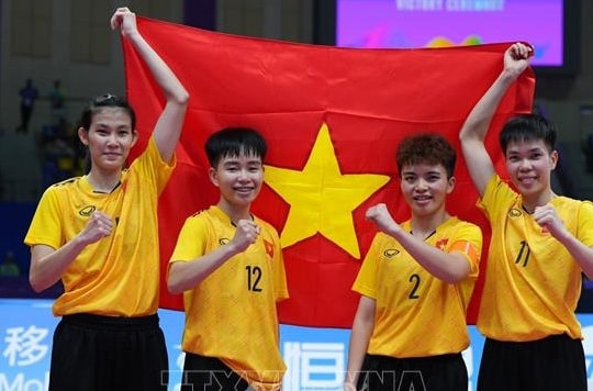 Thắng ngược Thái Lan, Việt Nam vô địch World Cup cầu mây