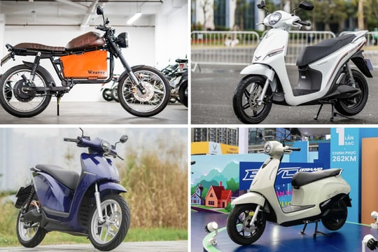 Các mẫu xe máy điện có quãng đường di chuyển hơn 200 km tại Việt Nam