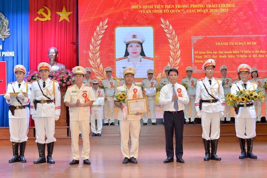 Hải Phòng vinh danh điển hình tiên tiến trong phong trào 'Vì an ninh Tổ quốc' và 'Toàn dân bảo vệ an ninh Tổ quốc'