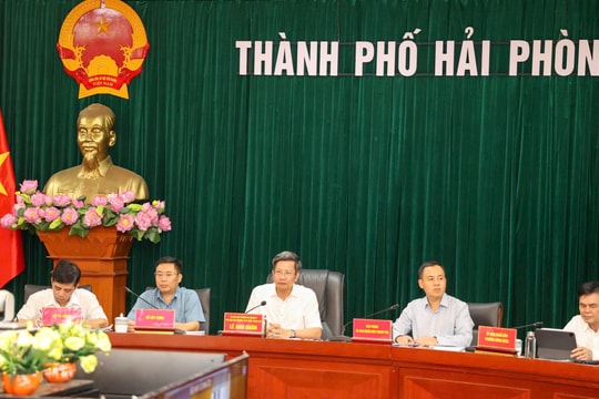 Bộ Xây dựng bàn giao tuyến đường thủy nội địa quốc gia về thành phố Hải Phòng trước ngày Quốc khánh