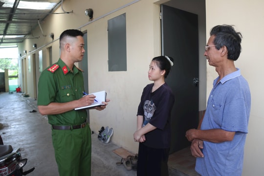Công an xã - 'lá chắn' an ninh khu nhà trọ